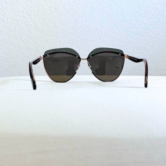 Emilio Pucci Oval Aviator Mirror Top Lens Sunglasses - Picture 7 of 11